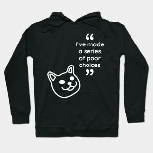 Sad cat dog Hoodie